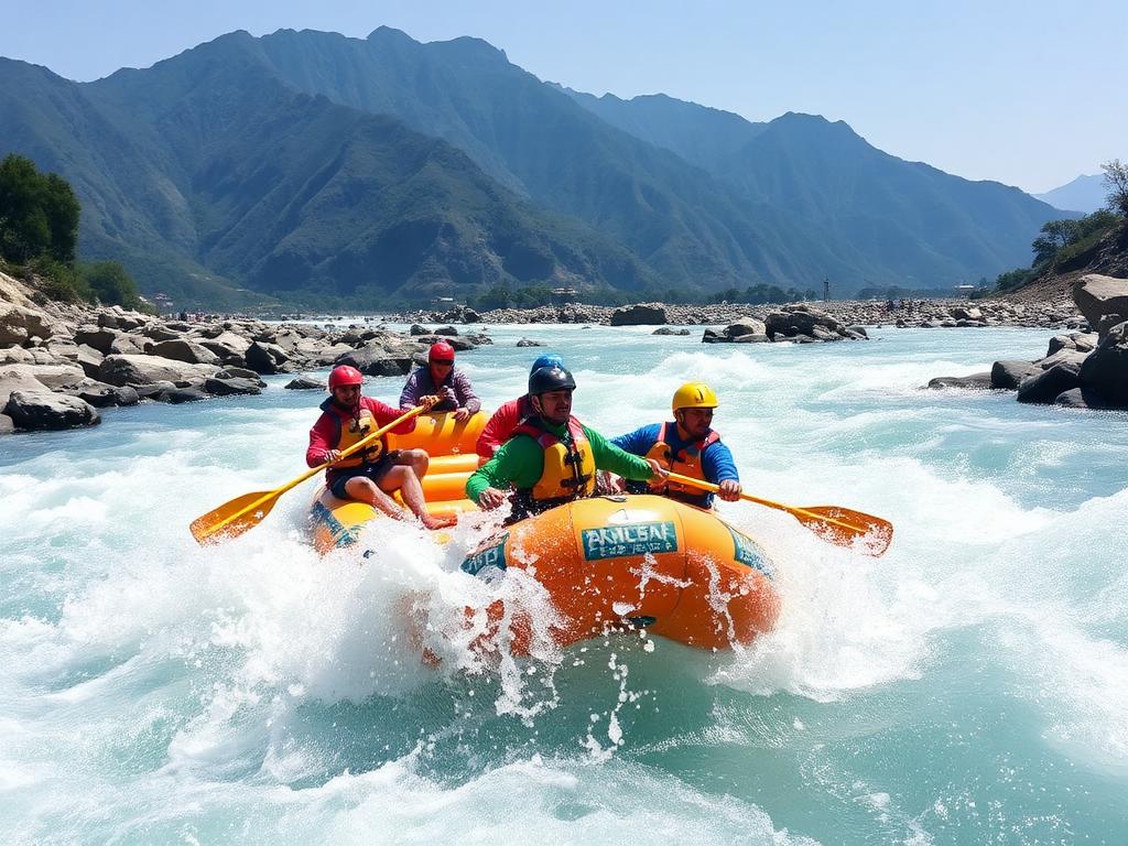 White Water Rafting in Rishikesh